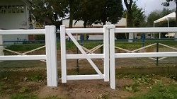 GATE FENCE PVC-U 1M