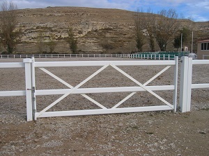 GATE FENCE PVC-U 2MS