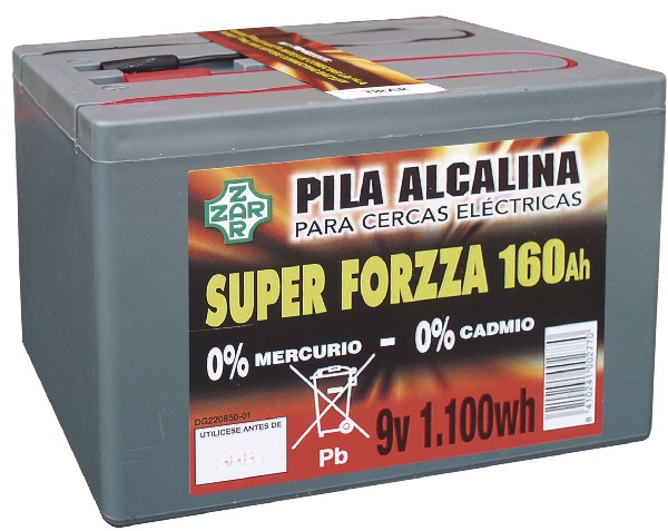 PILA ALCALINA 9V 1100 W/HORA